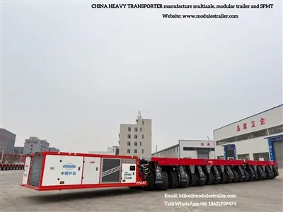 Transportador modular autopropelido (SPMT)